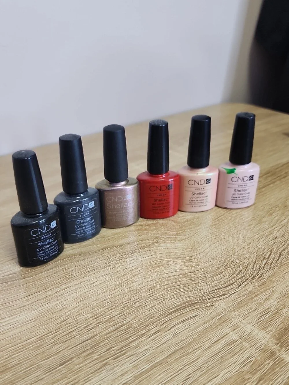 CND Shellac Gel Polish Lot - Mixed Colors (6)